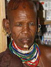 Mujer con cataratas